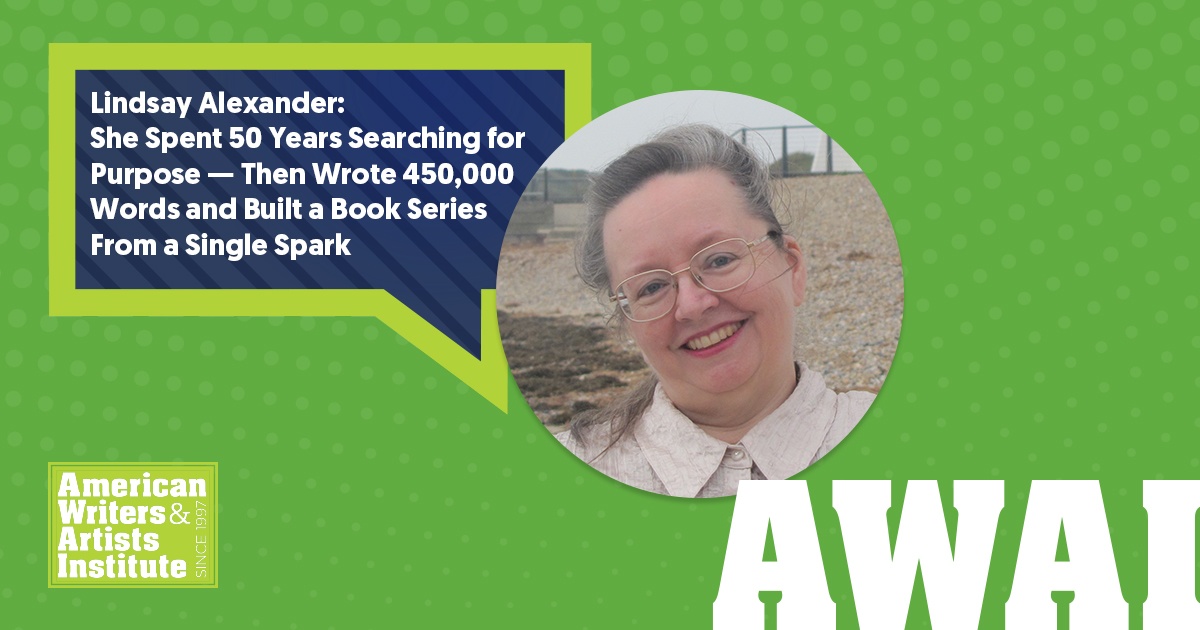 She Spent 50 Years Searching for Purpose &mdash; Then Wrote 450,000 Words and Built a Book Series From a Single Spark